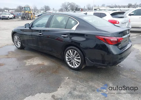 2021 Infiniti Q50 Luxe Awd from USA, damaged, VIN JN1EV7BR5MM752211